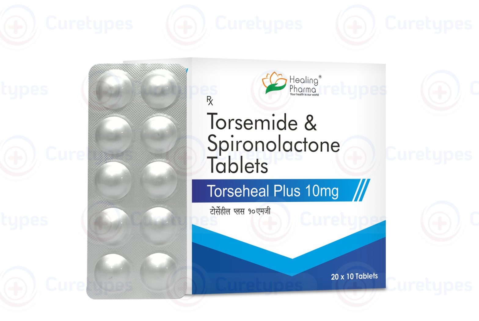 Aldactone tablets containing spironolactone, used for treating fluid retention and hormonal conditions.