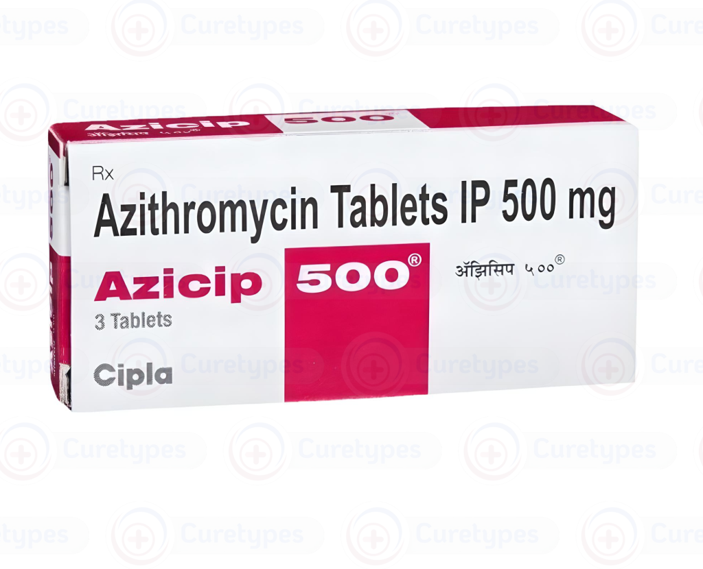 Azithromycin tablets for bacterial infection relief