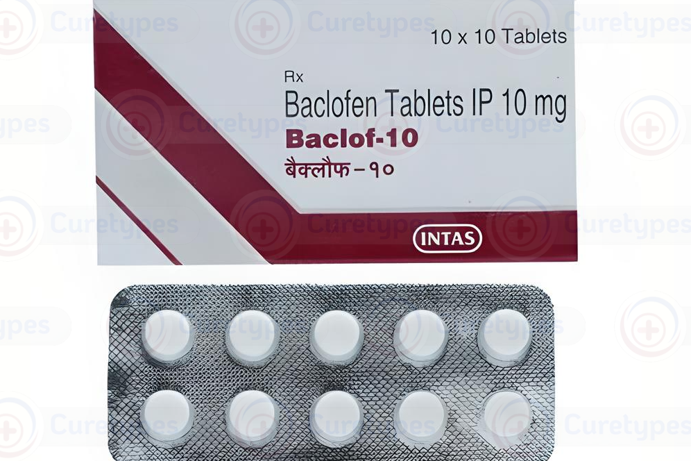 Baclofen tablets for muscle spasm relief
