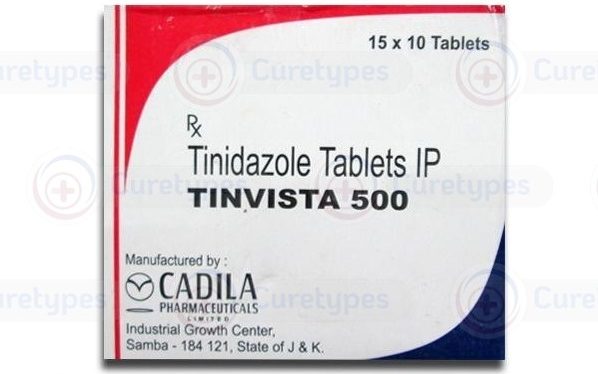 Tinidazole tablets for parasitic and bacterial infections